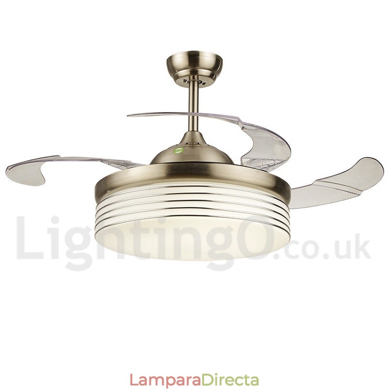 Ventilador de techo moderno y contemporáneo de estilo europeo de 36"