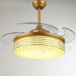 Ventilador de techo moderno y contemporáneo de estilo europeo de 36"