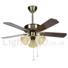 Ventilador de techo moderno y contemporáneo de 42"