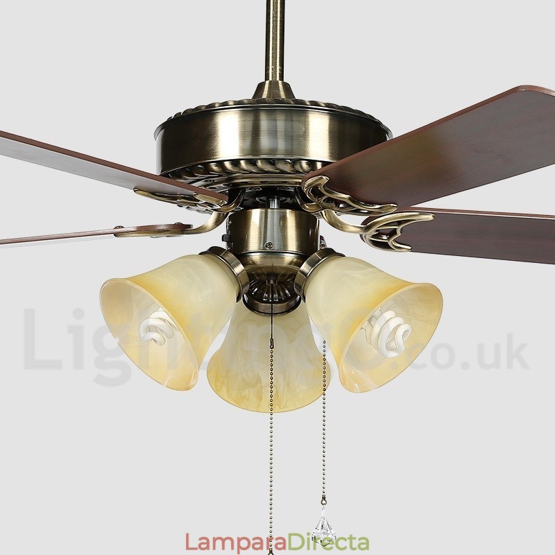 Ventilador de techo moderno y contemporáneo de 42"