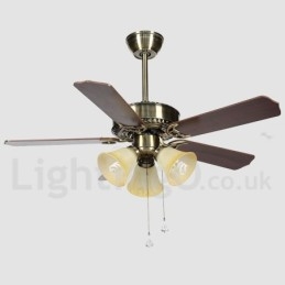 Ventilador de techo moderno y contemporáneo de 42"