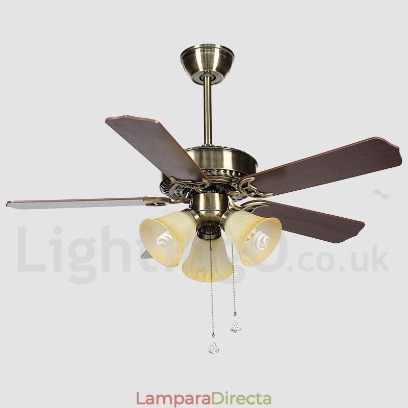 Ventilador de techo moderno y contemporáneo de 42"
