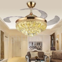 Ventilador de techo moderno y contemporáneo de estilo europeo de 42"