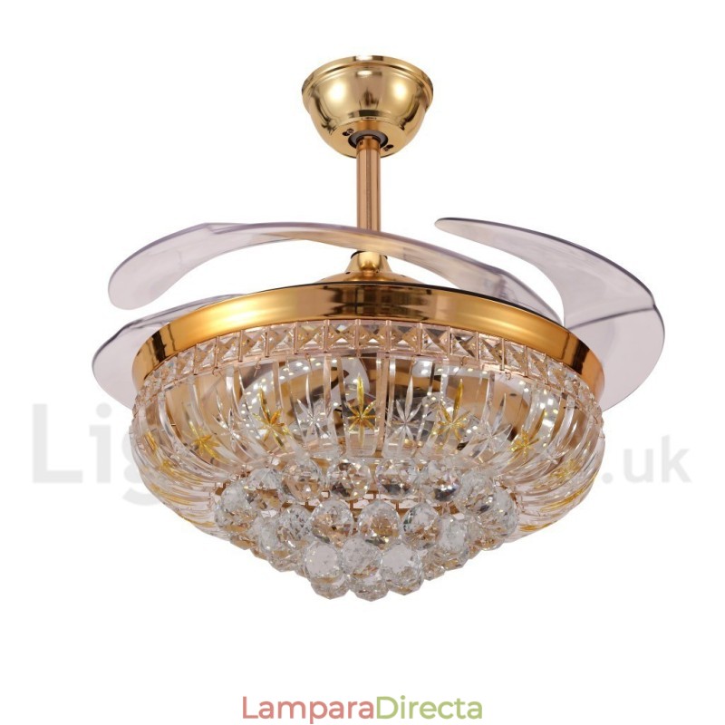 Ventilador de techo moderno y contemporáneo de estilo europeo de 42"