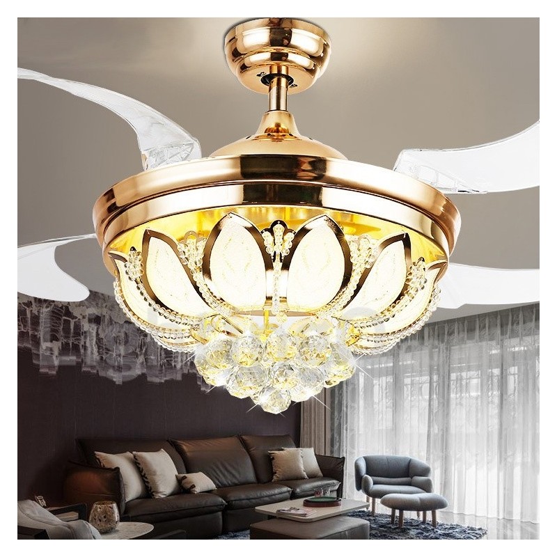 Ventilador de techo moderno y contemporáneo de estilo europeo de 42"