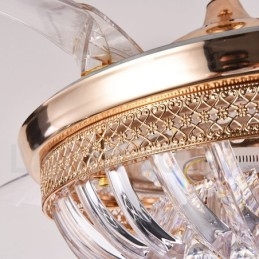 Ventilador de techo moderno y contemporáneo de estilo europeo de 42"