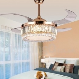 Ventilador de techo moderno y contemporáneo de estilo europeo de 42"