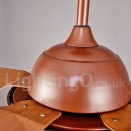 Ventilador de techo nórdico campestre de 56"
