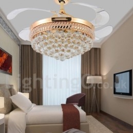 Ventilador de techo moderno y contemporáneo de estilo europeo de 42"