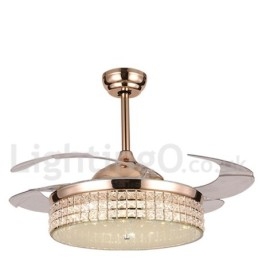 Ventilador de techo moderno y contemporáneo de estilo europeo de 42"