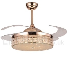 Ventilador de techo moderno y contemporáneo de estilo europeo de 42"
