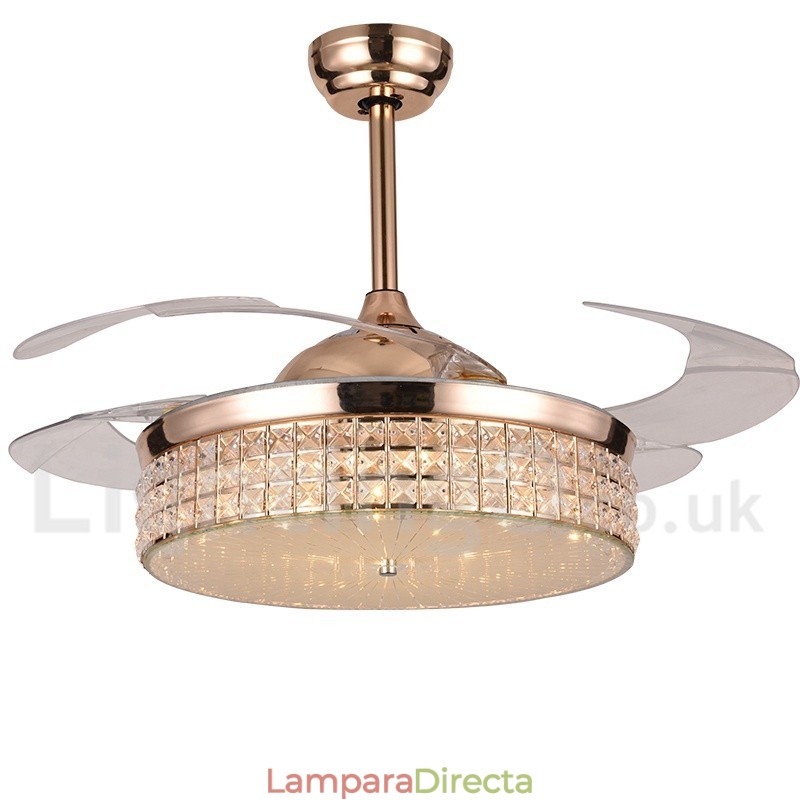 Ventilador de techo moderno y contemporáneo de estilo europeo de 42"