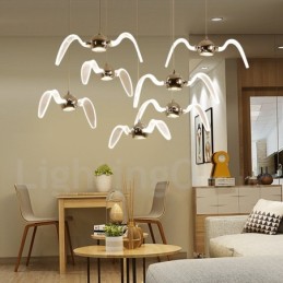 Lámpara colgante de iluminación contemporánea moderna