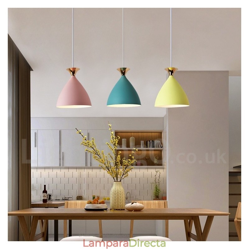 Lámpara colgante de iluminación contemporánea moderna