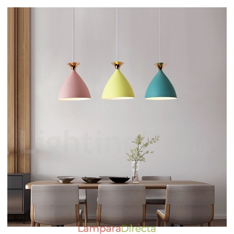 Lámpara colgante de iluminación contemporánea moderna