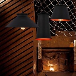 Lámpara colgante de metal de 3 luces, estilo mini, moderna y contemporánea