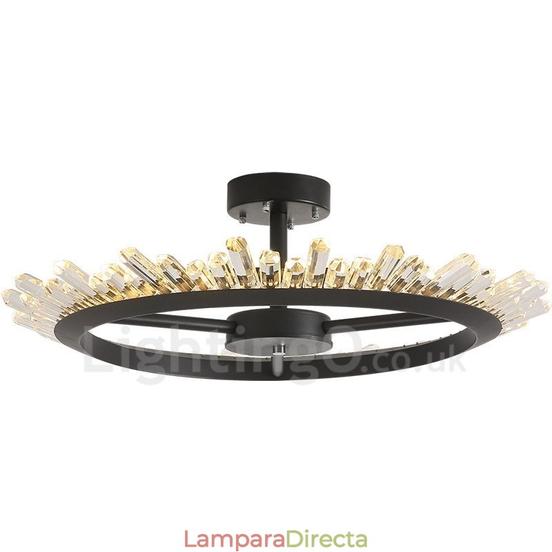 Lámparas de techo de cristal modernas y contemporáneas