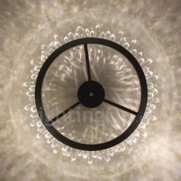 Lámparas de techo de cristal modernas y contemporáneas