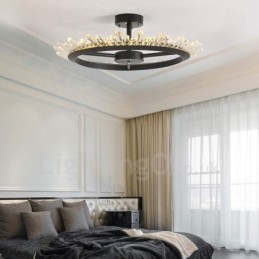 Lámparas de techo de cristal modernas y contemporáneas