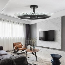Lámparas de techo de cristal modernas y contemporáneas