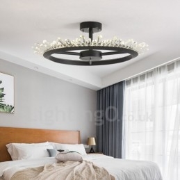 Lámparas de techo de cristal modernas y contemporáneas