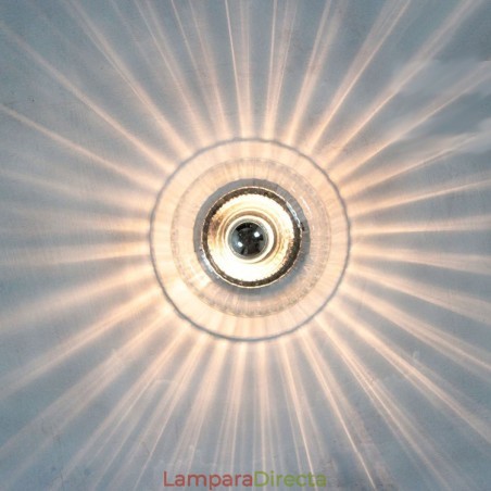 Apliques de pared con bombillas sin sombras, luz de techo moderna y contemporánea Apliques de pared con bombillas sin sombras, luz de techo moderna y contemporánea