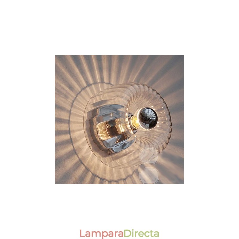 Apliques de pared con bombillas sin sombras, luz de techo moderna y contemporánea