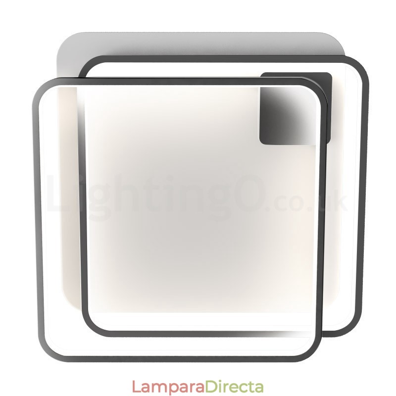 Lámpara de techo empotrada moderna y exquisita con pantalla acrílica
