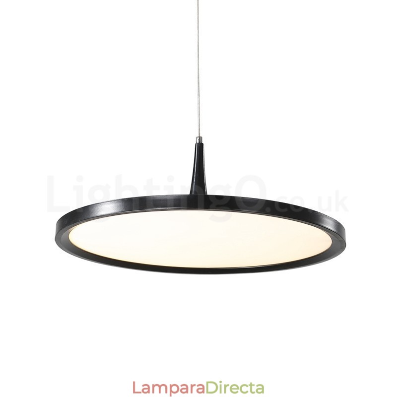 Lámpara colgante de un solo cabezal de estilo nórdico ultrafino