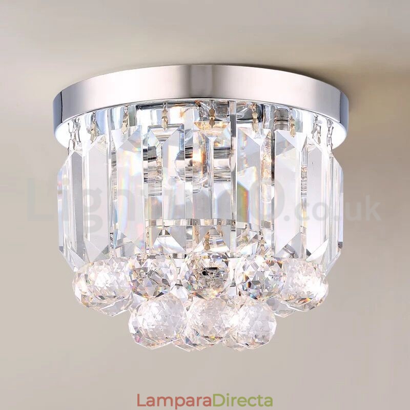 Lámparas de techo empotradas de cristal modernas