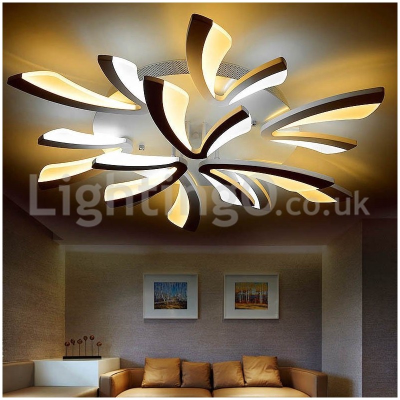 Lámparas de techo empotradas modernas y asequibles de 9 luces