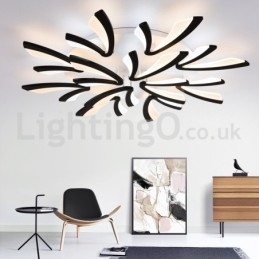 Lámparas de techo empotradas modernas y elegantes de 12 luces más nuevas