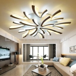 Lámparas de techo empotradas modernas y elegantes de 12 luces más nuevas