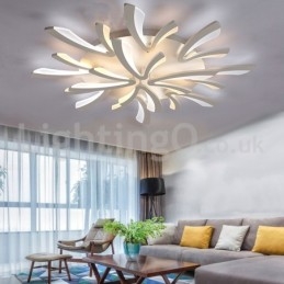 Lámparas de techo empotradas modernas y elegantes de 12 luces más nuevas
