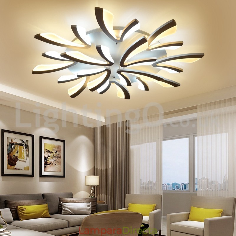 Lámparas de techo empotradas modernas y elegantes de 12 luces más nuevas