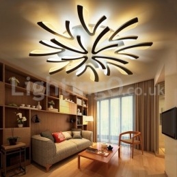 Lámparas de techo empotradas modernas y elegantes de 12 luces más nuevas