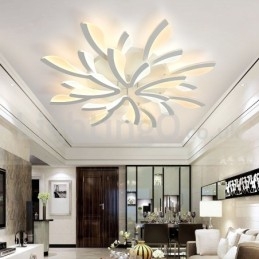 Lámparas de techo empotradas modernas y elegantes de 12 luces más nuevas