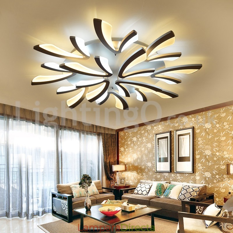 Lámparas de techo empotradas modernas y elegantes de 12 luces más nuevas
