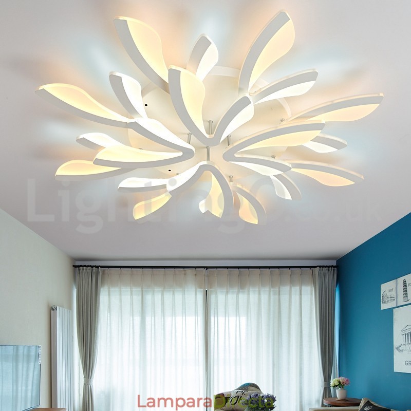 Lámparas de techo empotradas modernas y elegantes de 12 luces más nuevas