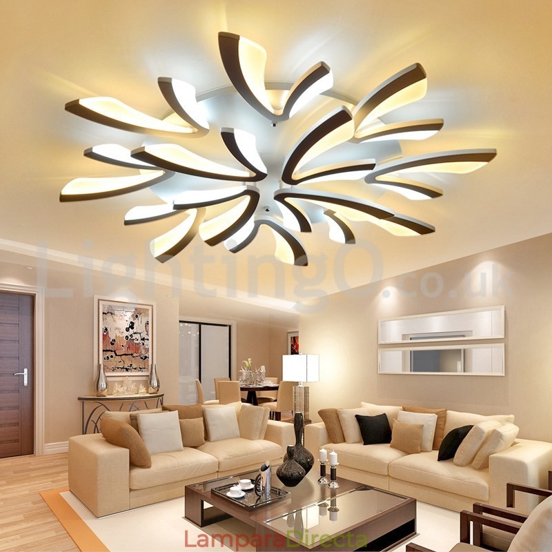 Lámparas de techo empotradas modernas y elegantes de 12 luces más nuevas