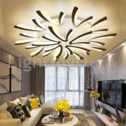 Lámparas de techo empotradas modernas y elegantes de 15 luces con personalidad