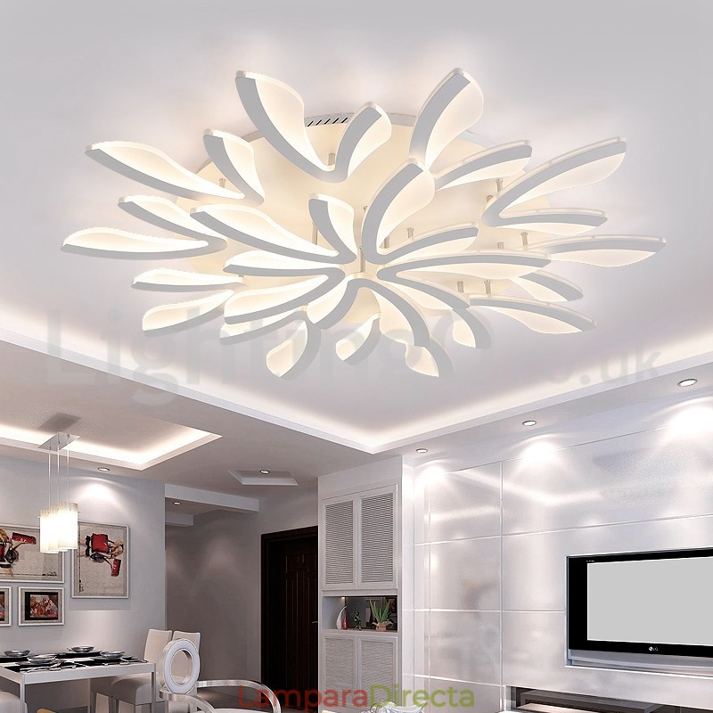 Lámparas de techo empotradas modernas y elegantes de 15 luces con personalidad
