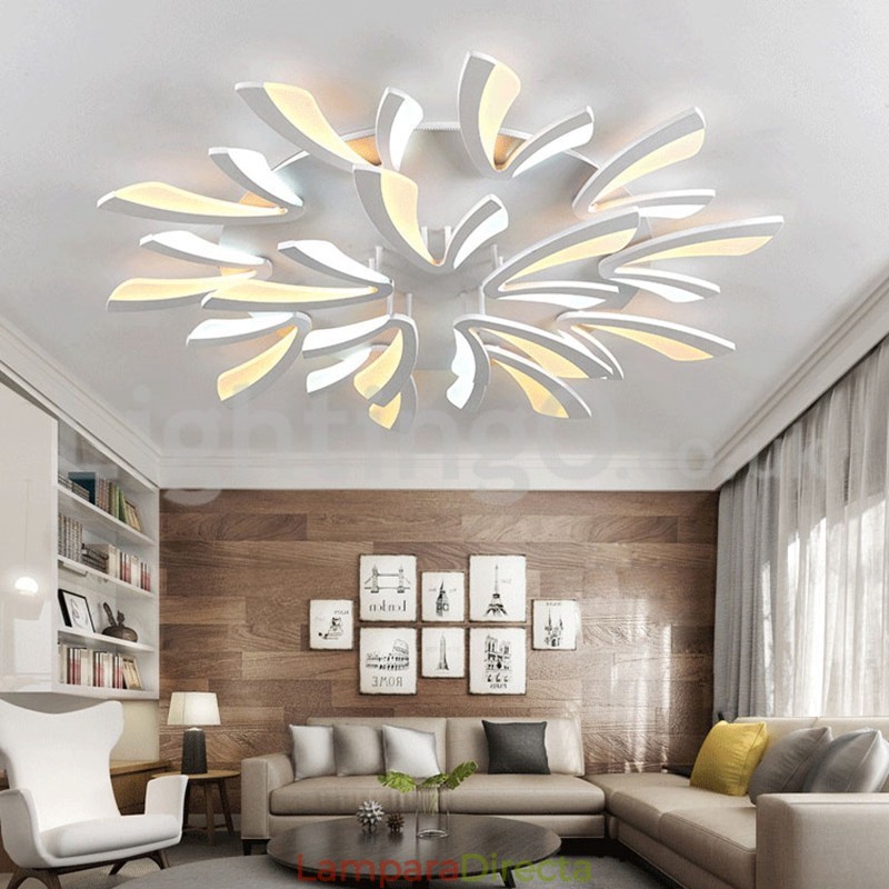 Lámparas de techo empotradas modernas y elegantes de 15 luces con personalidad