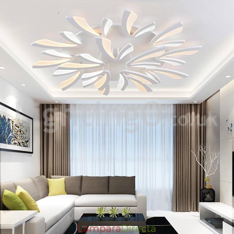 Lámparas de techo empotradas modernas y elegantes de 15 luces con personalidad