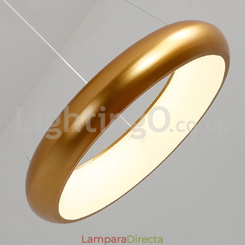 Lámpara colgante redonda moderna