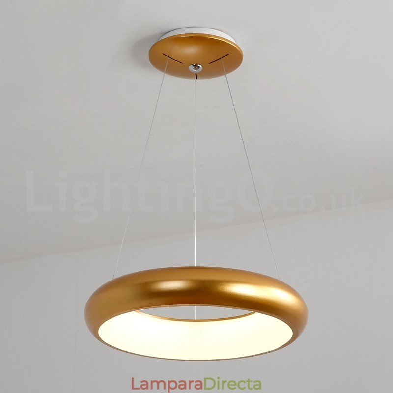 Lámpara colgante redonda moderna
