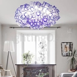 Lámparas de techo empotradas modernas con tres colores cambiantes y fuente de luz