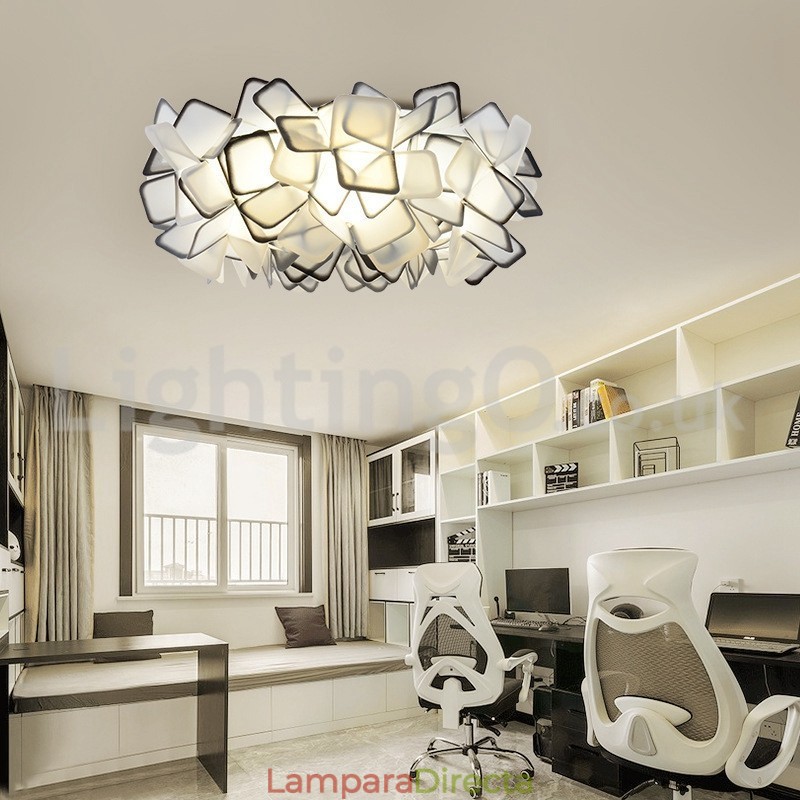Lámparas de techo empotradas modernas con tres colores cambiantes y fuente de luz