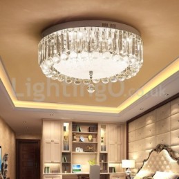 Lámparas de techo empotradas de cristal redondas modernas