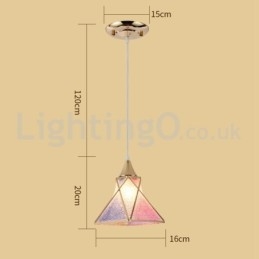 Lámpara colgante moderna económica de 1 luz y 3 luces